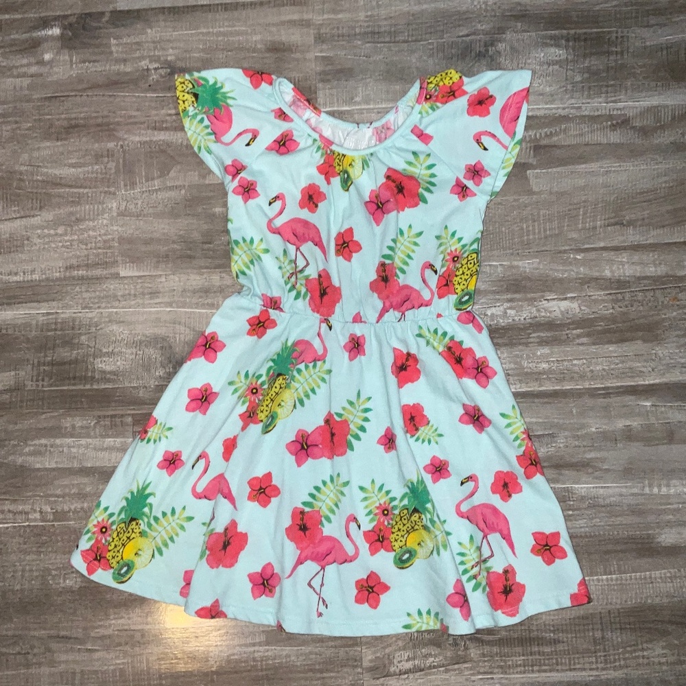 Girls floral dress size 4t